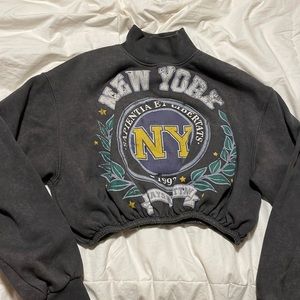 Cropped vintage sweater